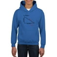 thumbnail image 1 of Task: Find The X Hoodie Juniors -Smartprints Designs,  Large, 1 of 4