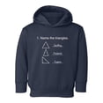 thumbnail image 1 of Task: Name The Triangles Hoodie Toddler -Smartprints Designs,  2 Toddler, 1 of 4