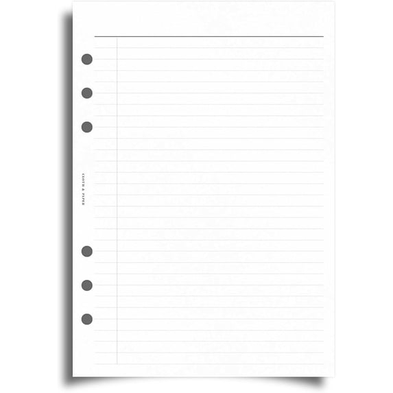 Task Project Track Task Planner Inserts – A5 Size 5.8 x 8.3 Inches - Walmart.com