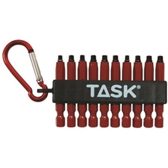 Task Tools T67916 Bit 2-Rob Clip, 10 Piece