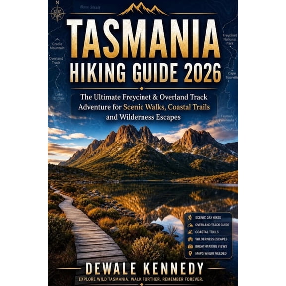 The Explorer's Trail Guide Tasmania Hiking Guide 2026: The Ultimate Freycinet & Overland Track Adventure for Scenic Walks, Coastal Trails and Wilde, Book 57, (Paperback)
