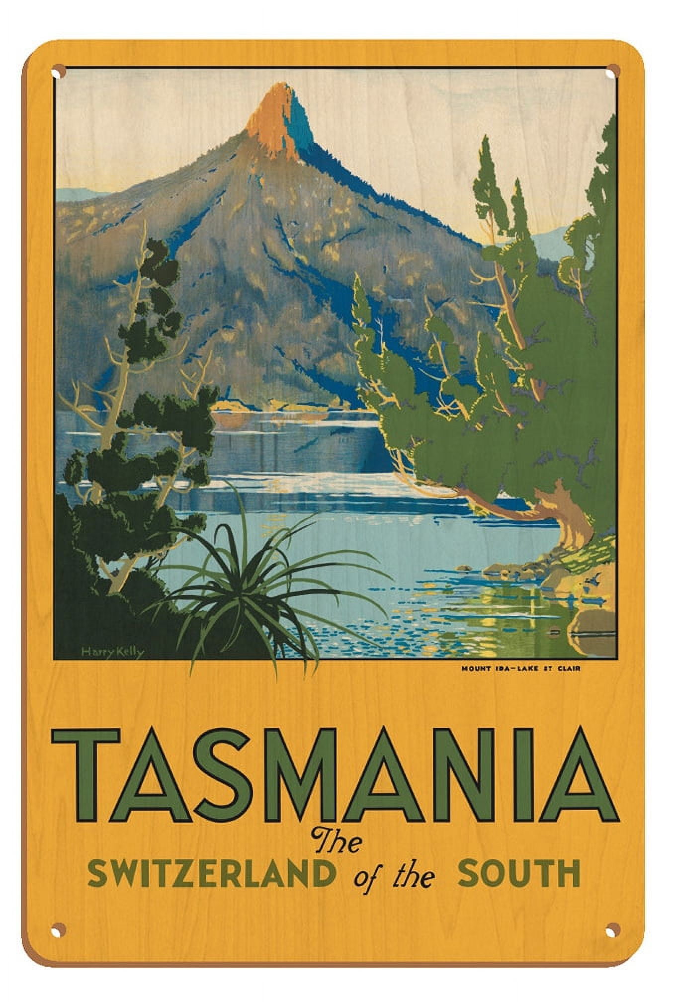 Tasmania The Switzerland of the South Mount Ida Lake St. Clair