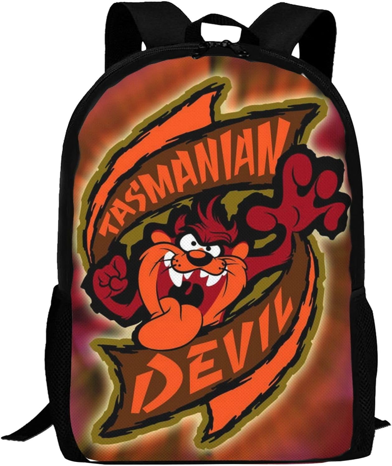 Tasmanian Cartoon Devil Taz Anime Laptop Bag Cartoon Backpack Casual ...