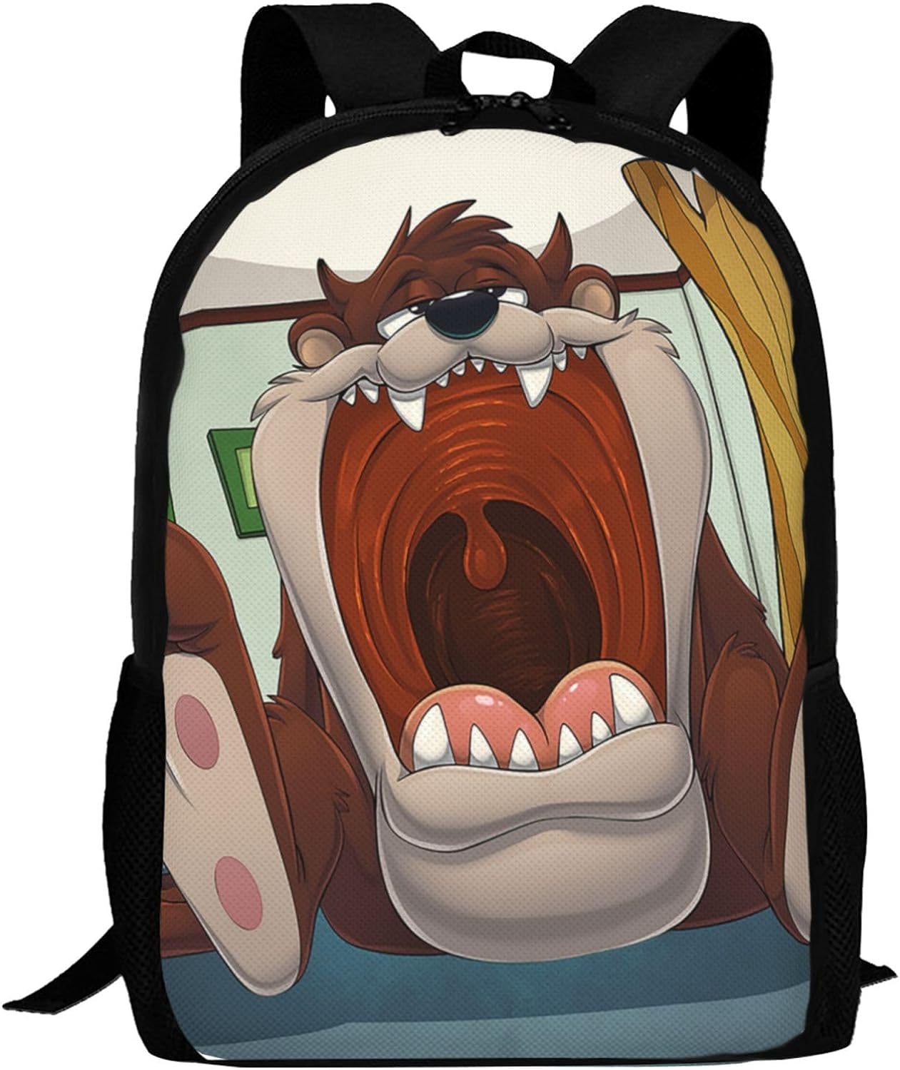 Tasmanian Cartoon Devil Taz Anime Laptop Bag Cartoon Backpack Casual ...