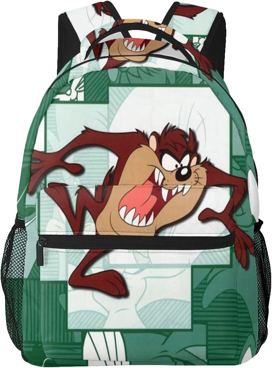 Tasmanian Cartoon Devil Taz Anime Laptop Bag Cartoon Backpack Casual ...