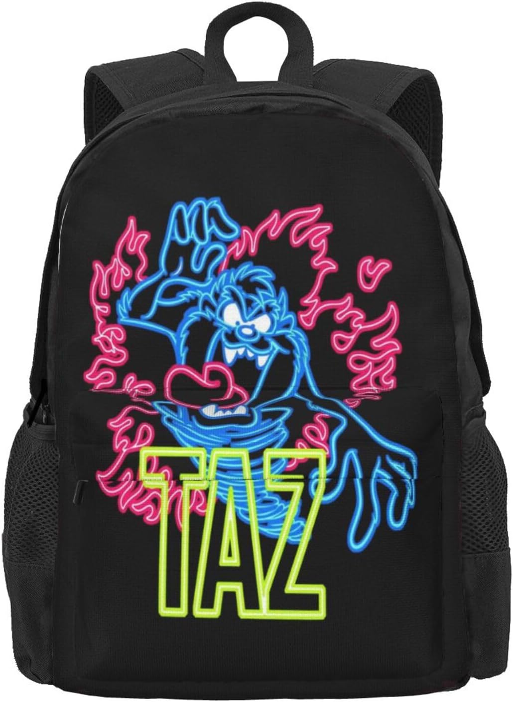 Tasmanian Cartoon Devil Taz Anime Laptop Bag Cartoon Backpack Casual ...