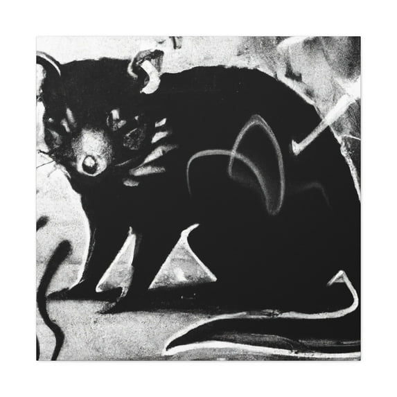 "Tasmanian Devil Rampage" - Canvas