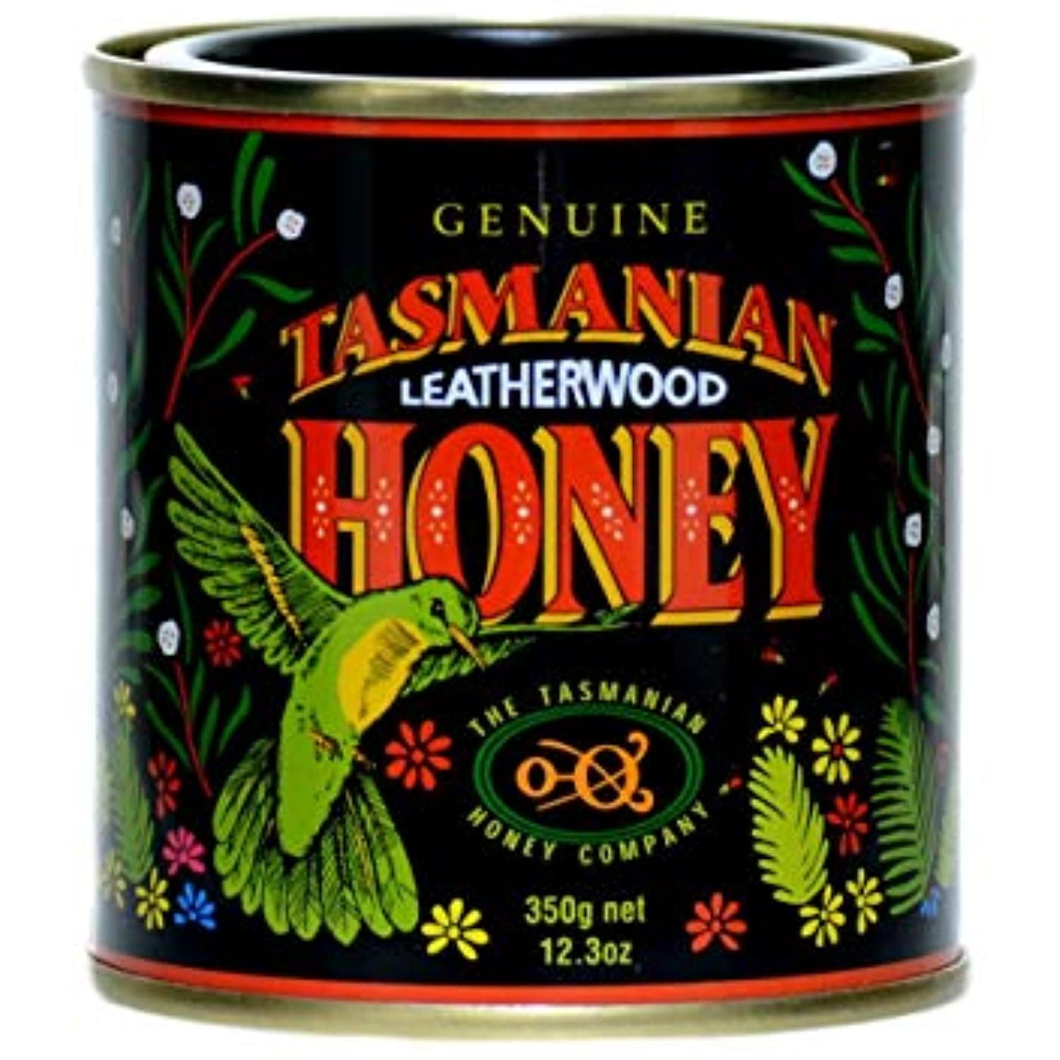 Tasmanian Leatherwood Honey from Pristine Australian Rainforests 12.3 Oz
