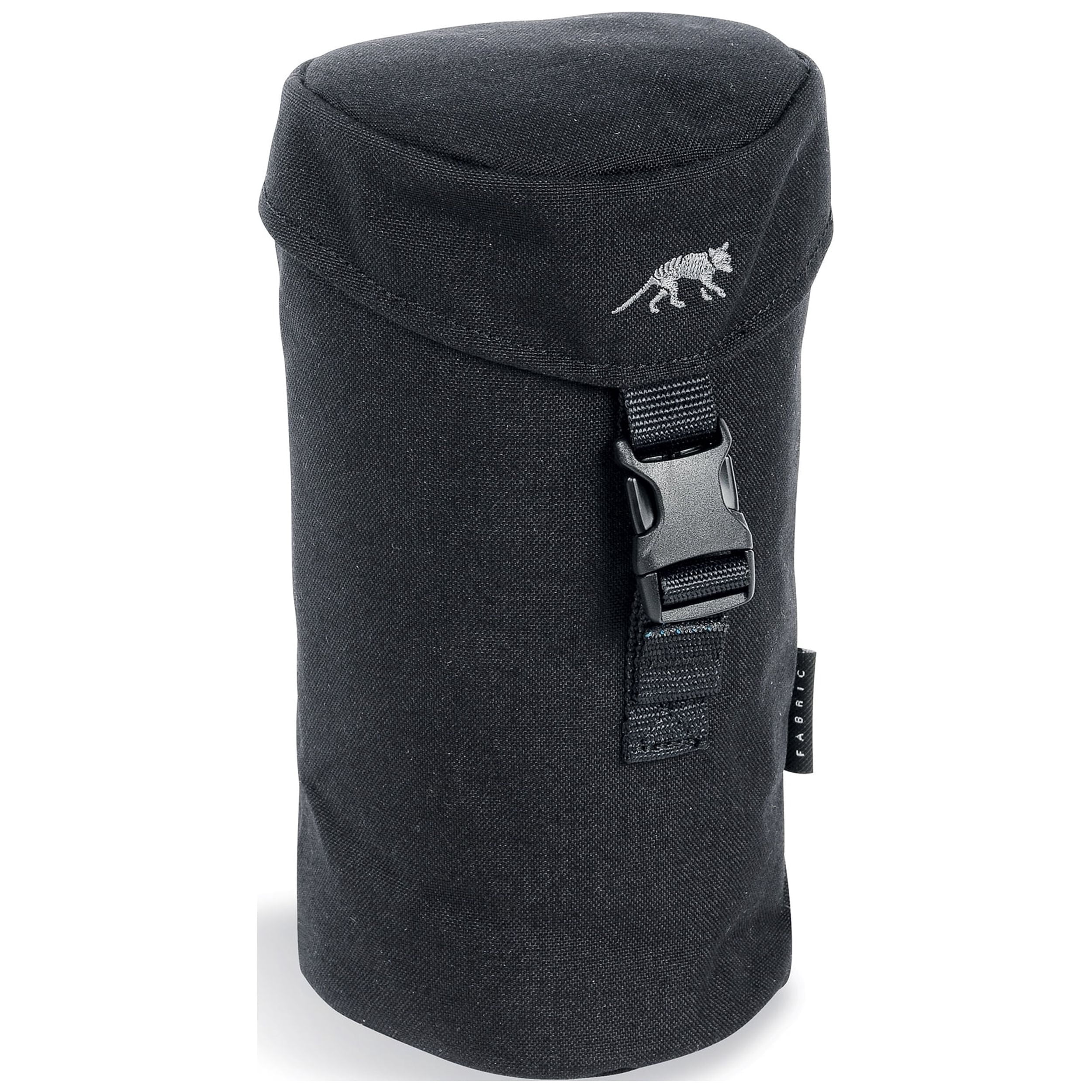 Tasmanian Tiger Bottle Holder, Tactical MOLLE Water Bottle Pouch, Quick Release Buckle, up to 1 Liter Bottles, Black