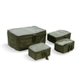 thumbnail image 1 of Tasmanian Tiger Modular Pouch Set, Tactical Packing Cubes, Zipper Gear Organizers, Olive, 1 of 7