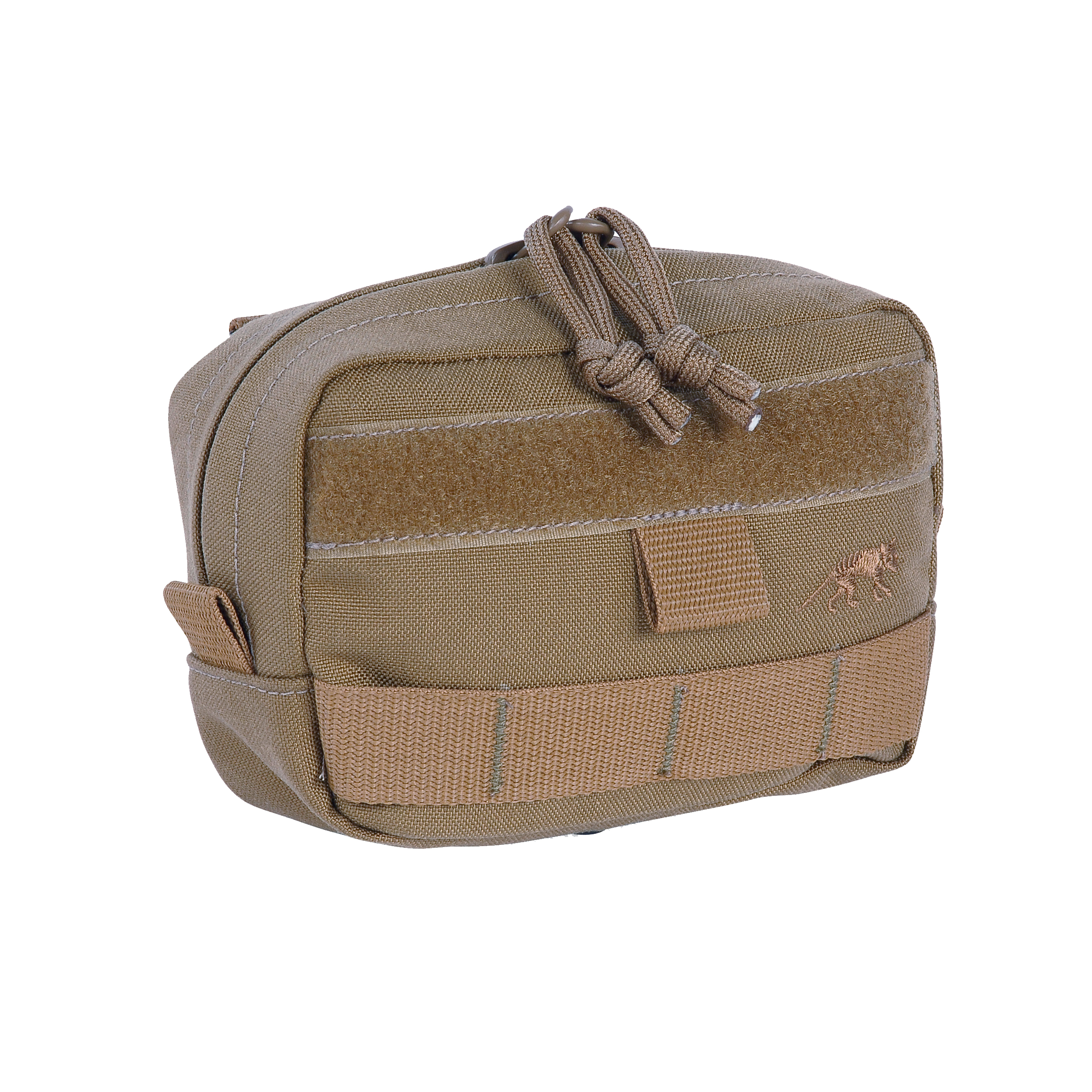 Tasmanian Tiger Tac Pouch 4, Tactical MOLLE System Loops with YKK Zippers, Coyote