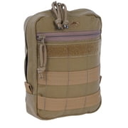 Tasmanian Tiger Tac Pouch 5, Tactical MOLLE System Loops with YKK Zippers and Waterproof Rain Cover, Coyote