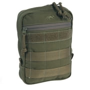 Tasmanian Tiger Tac Pouch 5, Tactical MOLLE System Loops with YKK Zippers and Waterproof Rain Cover, Olive