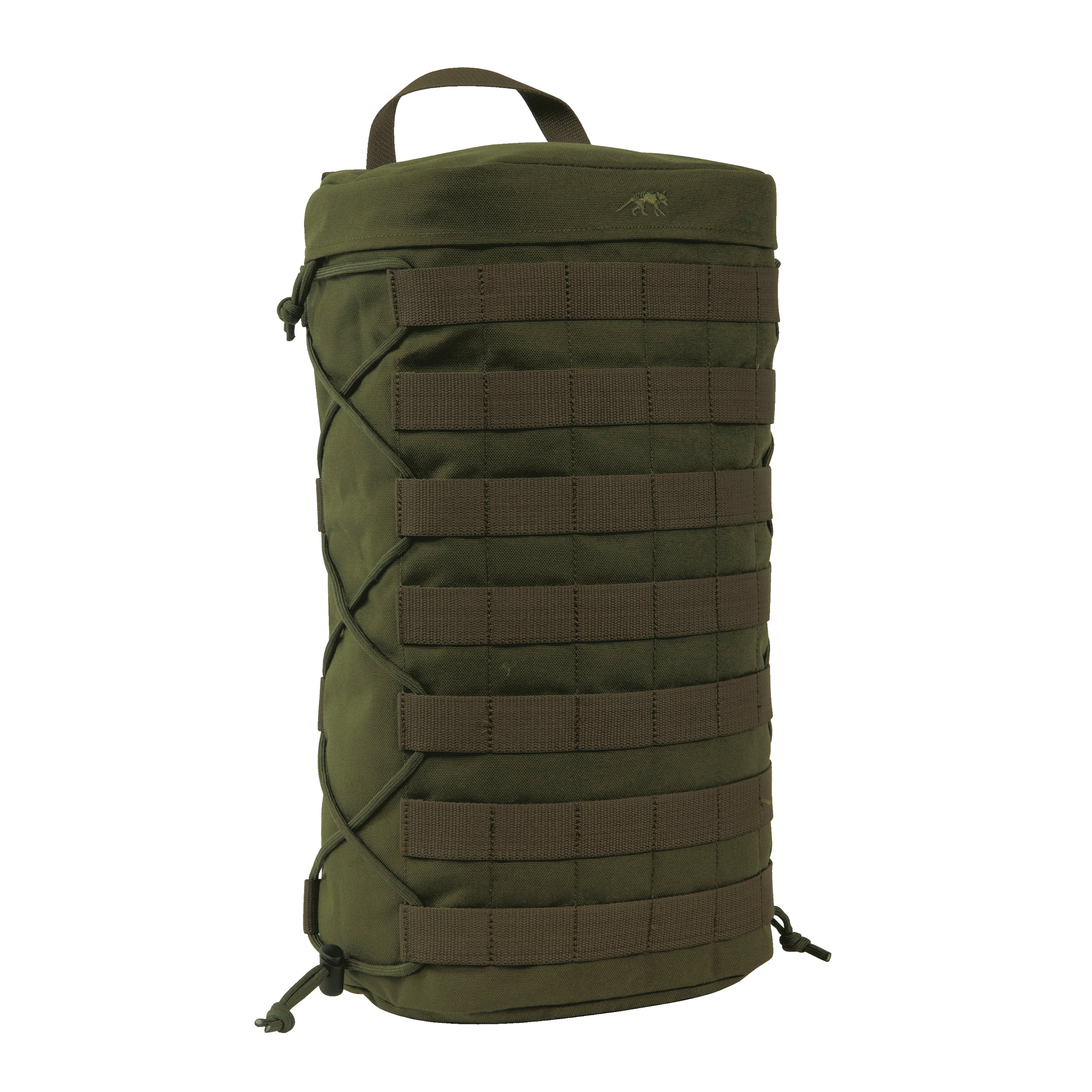 Tasmanian Tiger Tac Pouch 9, Tactical MOLLE Backpack Side Pouch, Paracord  Compression, Carry Handle, YKK Zippers, Olive