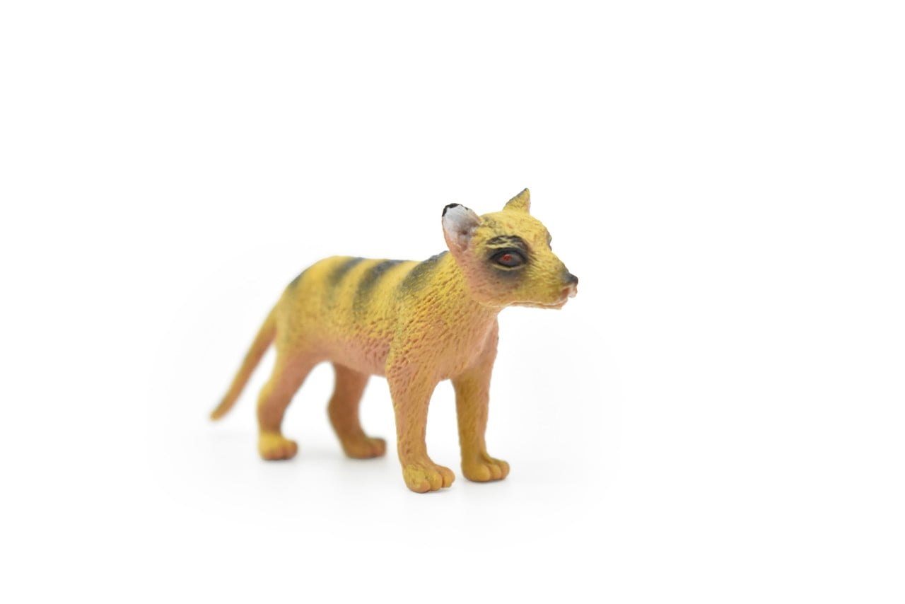 Realistic Tasmanian Tiger Thylacine Toy - Quality Plastic Wildlife ...