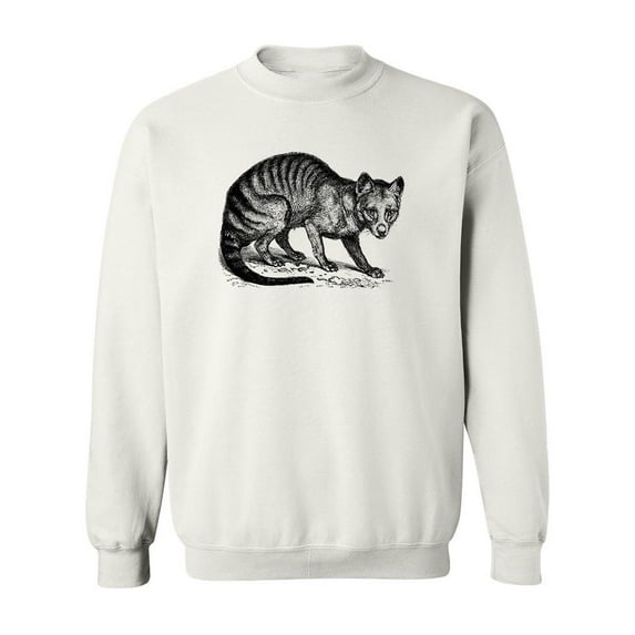 Tasmanian Wolf Sweatshirt Men -Image by Shutterstock, Male Large