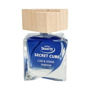 Tasotti Car Air Freshener, Luxury Perfume for Car and Home, Long-Lasting Air Freshener and Odor Eliminator, Secret Cube Collection, Tropical Fruit