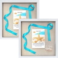 thumbnail image 1 of Tasse Verre 10x10 White Shadow Box Frame (2-Pack) - Ready to Hang Shadowbox Display, 1 of 7