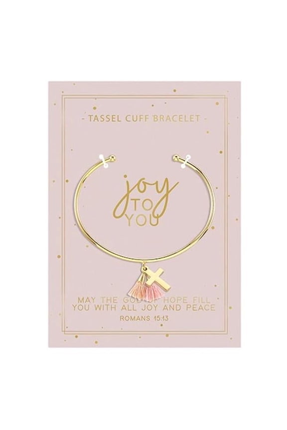 Tassel Cuff Joy To You-Carded Bracelet