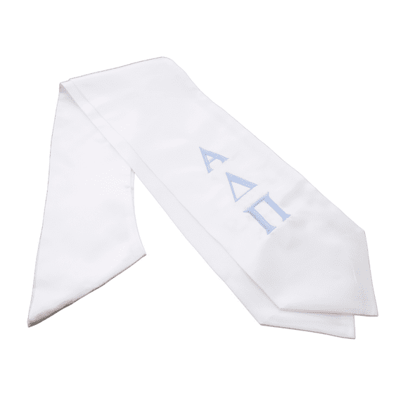 Tassel Depot - Alpha Delta Pi Greek Graduation Stole - Official Greek Liscensed Product