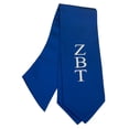 thumbnail image 1 of Tassel Depot - Zeta Beta Tau Greek Graduation Stole - Official Greek Liscensed Product, 1 of 1