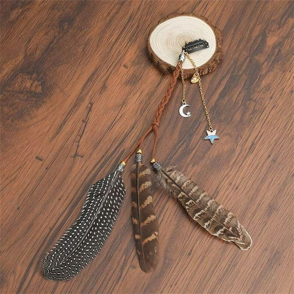 Tassel Feather Hair Combs for Festivals/Parties/Galas - Colorful Headwear