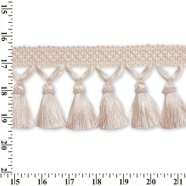 QUARKZMAN 5 Yards 4 Inch Chainette Fringe Trim Tass Produktbild