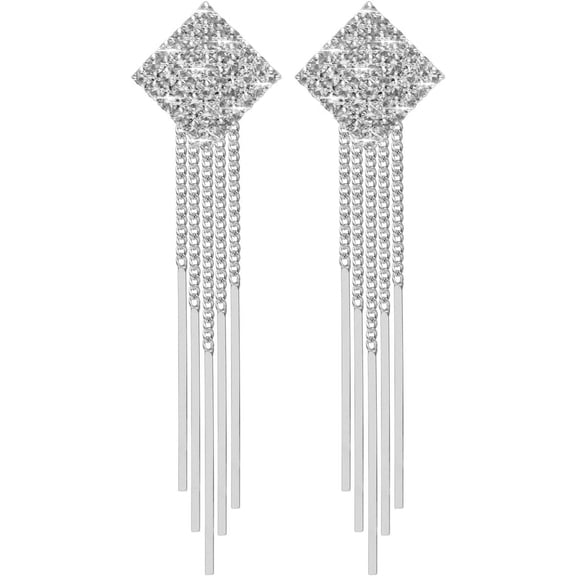 Tassel Quality Dangle Drop Earrings for Women Fashion Long Thread Geometric Earrings[h933]
