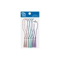 thumbnail image 1 of Tassels 6pc Aqua, Light Pink, Lilac, 1 of 1