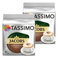 thumbnail image 1 of Tassimo Jacobs Cappuccino, Lot de 2, 2 x 16 T-Discs 16 Portions, 1 of 5