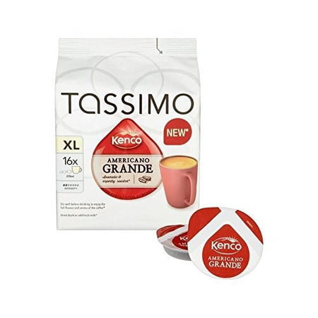 Tassimo Kenco Americano Grande 16 per pack - Pack of 6