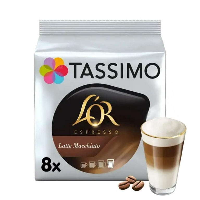 Cápsulas de Café TASSIMO L'Or Latte Macchiato 8+8