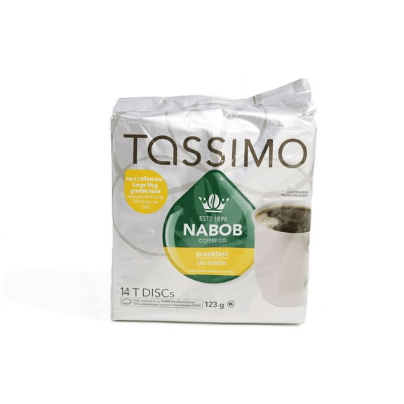 Tassimo Nabob 14 T Discs - Breakfast Blend (123g / 4.3oz)