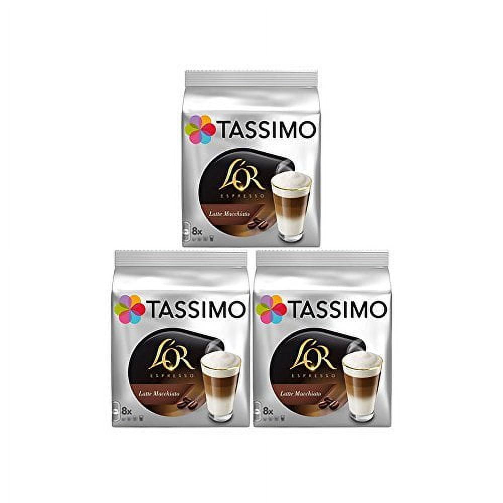 L'OR Latte Macchiato Caramel Cápsulas - 8 unidades, T DISCs TASSIMO