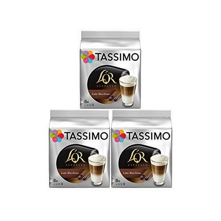  Tassimo Coffee T Discs - T-disc - Cápsulas - Cápsulas - 44  sabores para elegir - Latte Macchiato Caramel : Comida Gourmet y Alimentos