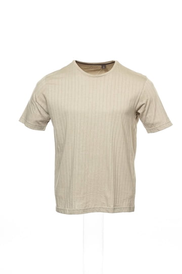 T-shirt Homme Tasso Elba Combo En Lin Tricoté - Taille XL, Gris, Col Rond, Neuf Avec étiquettes !