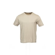 Tasso Elba Beige Micro Striped T-Shirt Tee Shirt , Size Small