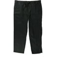 thumbnail image 1 of TASSO ELBA Mens Black Drawstring, Pants XL, 1 of 2