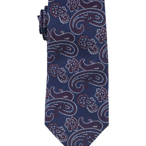 Tasso Elba Mens Rovena Paisley Self-tied Necktie, Multicoloured, One Size
