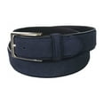 thumbnail image 1 of Tasso Elba Mens Faux Suede Belt, Blue, Small, 1 of 1