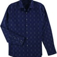 thumbnail image 1 of Tasso Elba Mens Harry Plaid Button Up Shirt, Blue, Small, 1 of 3