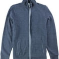 thumbnail image 1 of Tasso Elba Mens Herringbone Knit Sweater, Blue, Small, 1 of 2