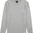 thumbnail image 1 of Tasso Elba Mens Jacquard Basic T-Shirt, Grey, Small, 1 of 2