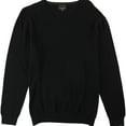 thumbnail image 1 of Tasso Elba Mens LS Pullover Sweater, Black, Small, 1 of 2