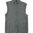 thumbnail image 1 of Tasso Elba Mens Layering Sweater Vest, Grey, Small, 1 of 3