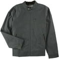 thumbnail image 1 of Tasso Elba Mens Luca Lightweight Bomber Jacket, Grey, XX-Large, 1 of 2