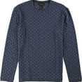 thumbnail image 1 of Tasso Elba Mens Medallion Pullover Sweater, Blue, Large, 1 of 2