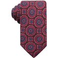thumbnail image 1 of Tasso Elba Mens Medallion Self-tied Necktie, Red, One Size, 1 of 1