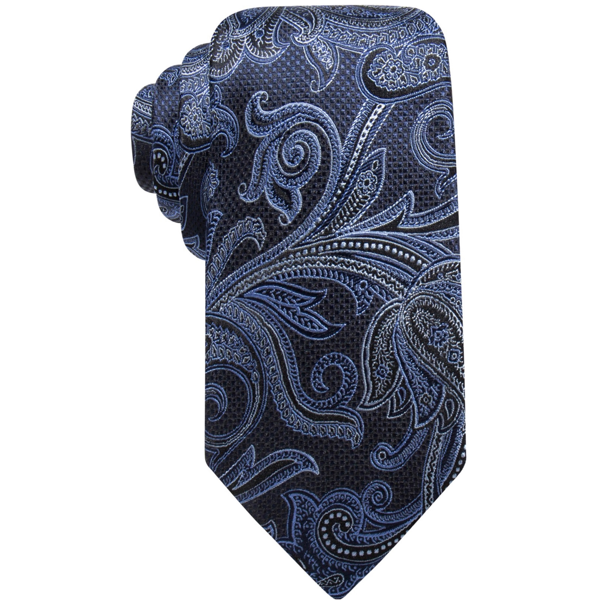 Tasso Elba Mens Paisley Self-tied Necktie, Blue, One Size - Walmart.com