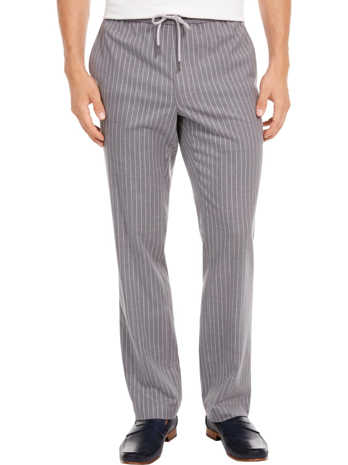 Pinstripe drawstring pants shop